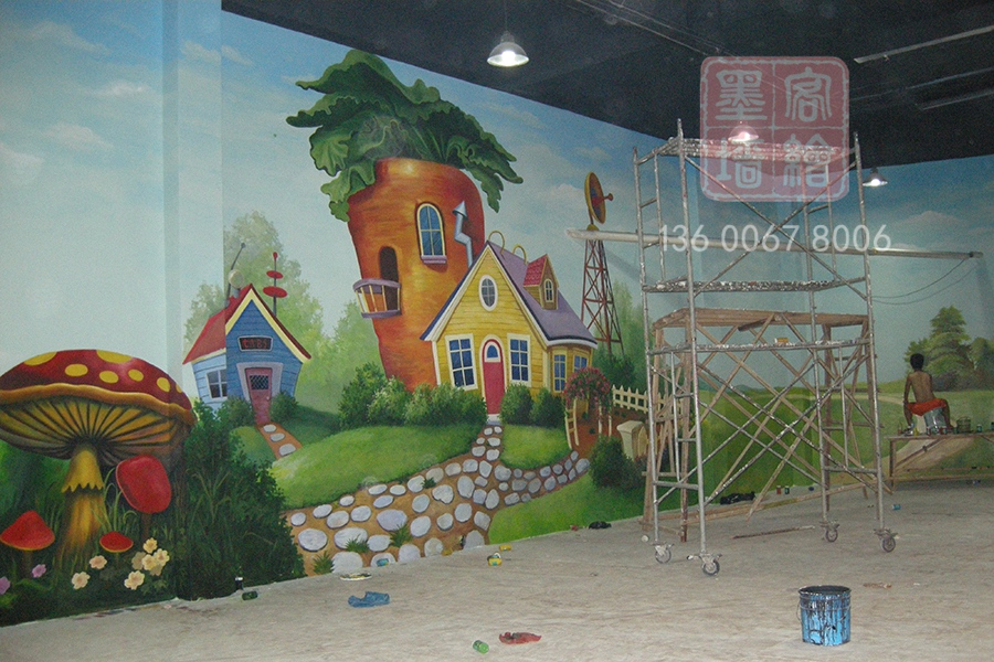 MK_QH184學(xué)校幼兒園墻繪